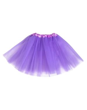 Tutu roxo para menina