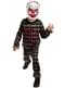 Disfraz de payaso de terrorífico deluxe para niño