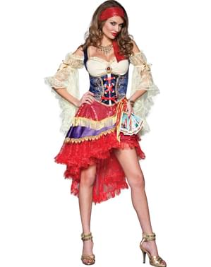 Costum de țigancă deluxe pentru femeie