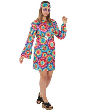 Costum de Hippie anii 60 pentru femei