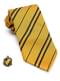 Corbata y pin Hufflepuff Harry Potter