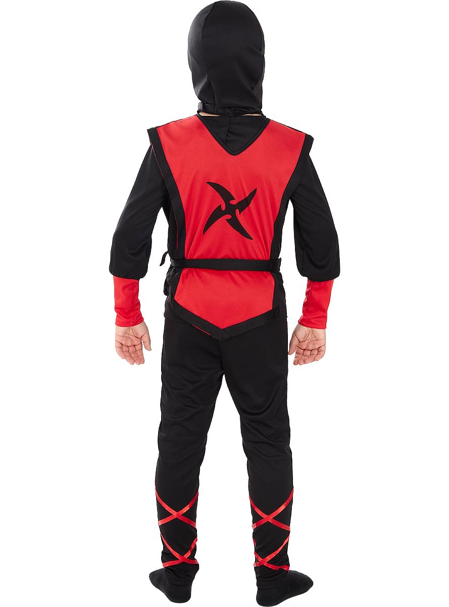 Disfraz de Ninja rojo para niño