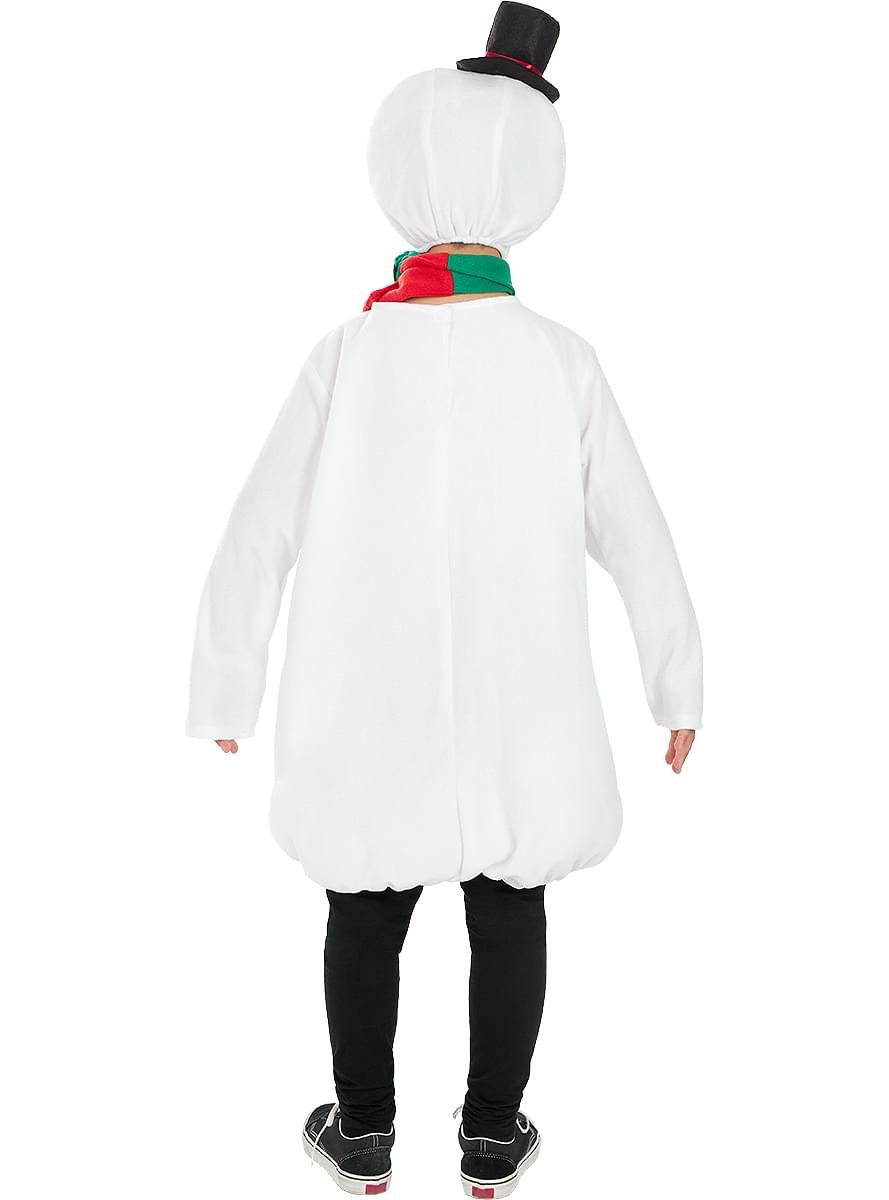 Maskeraddräkt snögubbe för barn