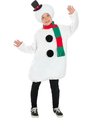 Snømann kostyme til barn