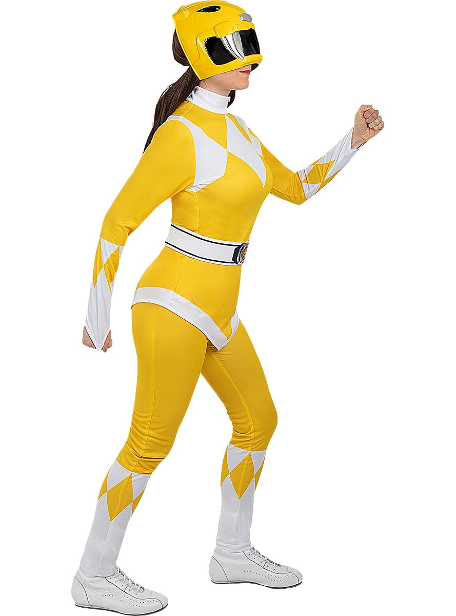 Yellow Power Ranger Costume | Funidelia