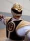 Baltas Power Ranger kostiumas