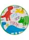 8 talířů Dinosaurus (23 cm) - Dinosaurs Party