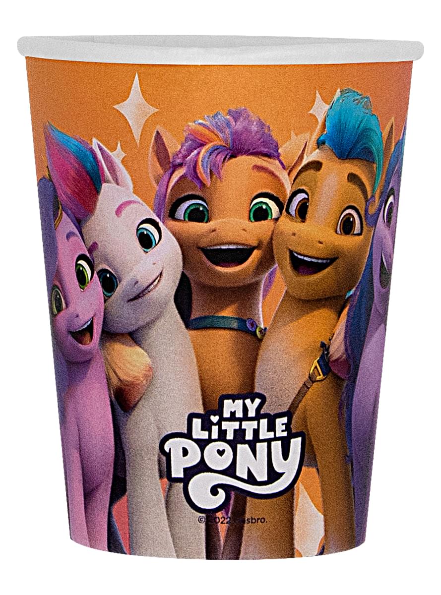 8 glas af My Little Pony
