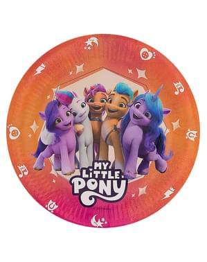 8 Pappteller - My Little Pony (23 cm)