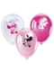 10 Minnie Mouse Balloons (28 cm)