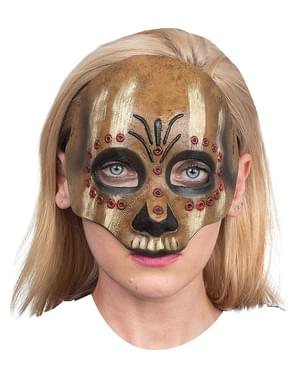 Ansiktsmask Voodoo präst för vuxen