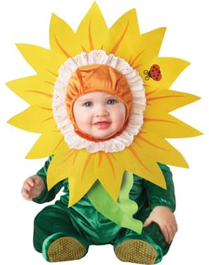 Fato de flor doce para bebé