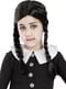 Perruque Mercredi Addams fille - La Famille Addams