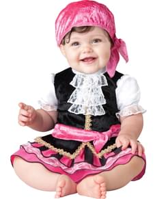 Déguisement Jolie Petite Pirate bébé