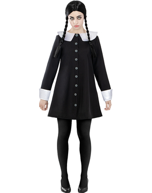 Wednesday Addams Costume for Women Plus Size- The Addams Family