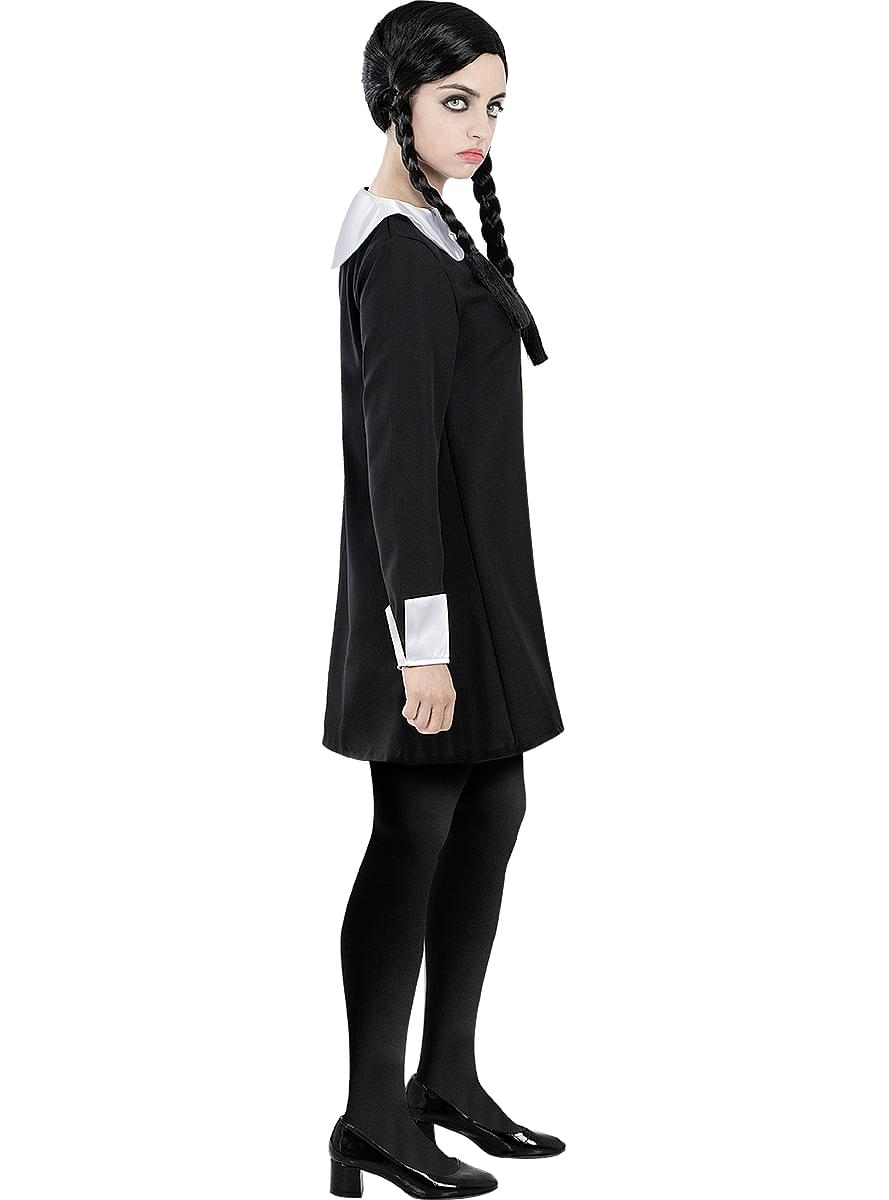 Disfraz de Miércoles Addams para mujer - La Familia Addams