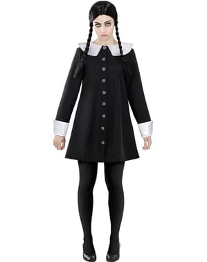 Wednesday Addams-peruukki naisille - Addams-perhe