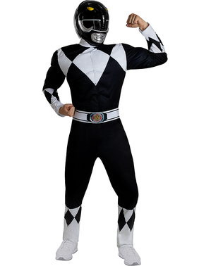 Čierna prilba Power Ranger