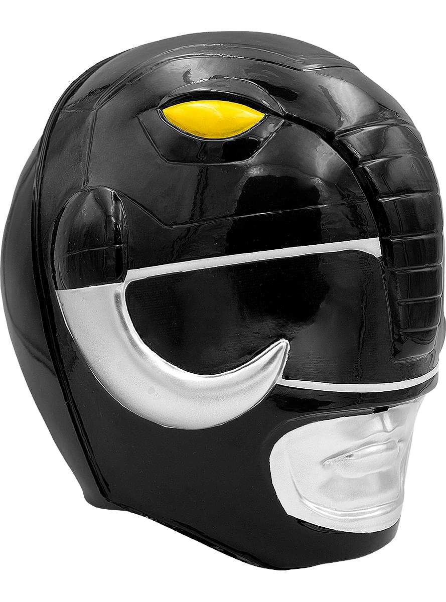 Black Power Ranger Helmet for Adults