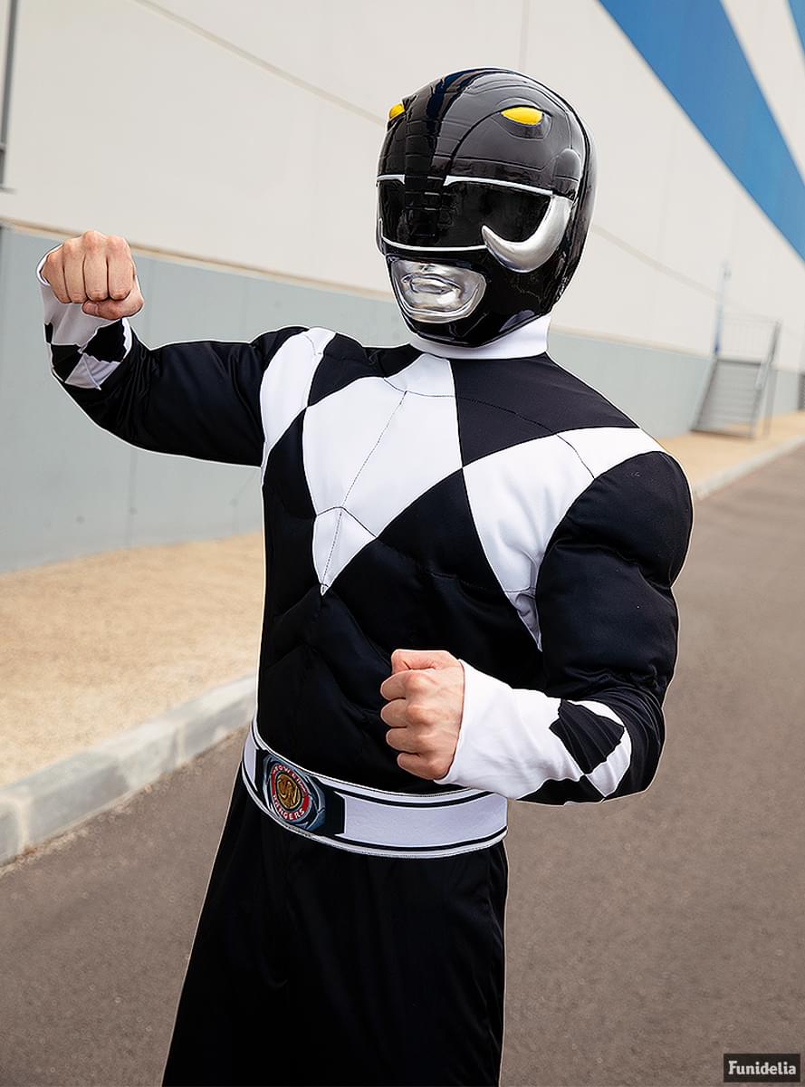 Fekete Power Ranger sisak