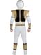 Witte Power Ranger-helm voor volwassenen