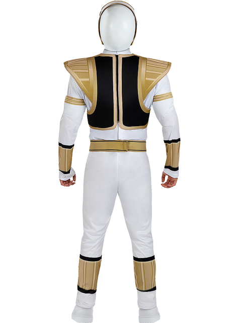 Casco Power Ranger Blanco para adulto