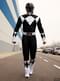 Fekete Power Ranger sisak