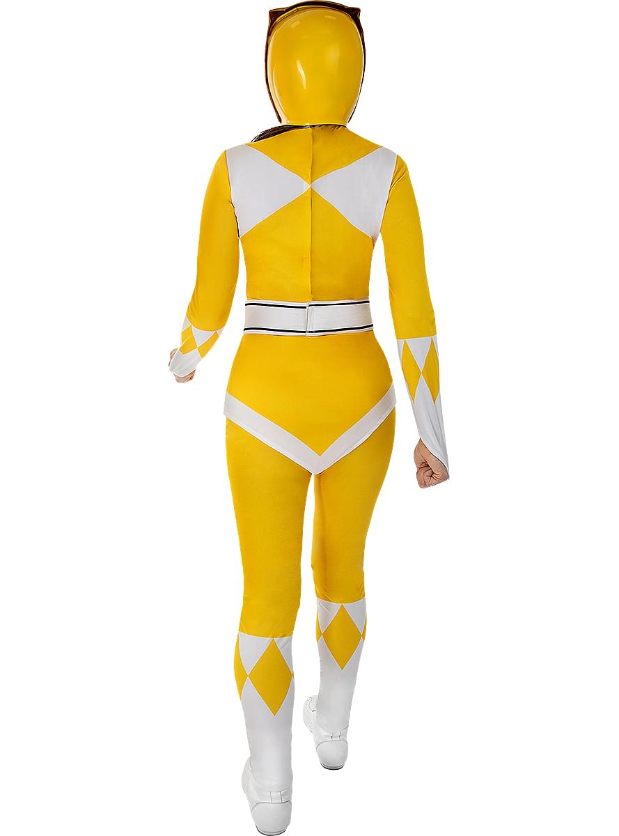 Capacete Power Ranger Amarelo para adulto