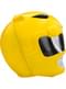Yellow Power Ranger Helmet for Adults