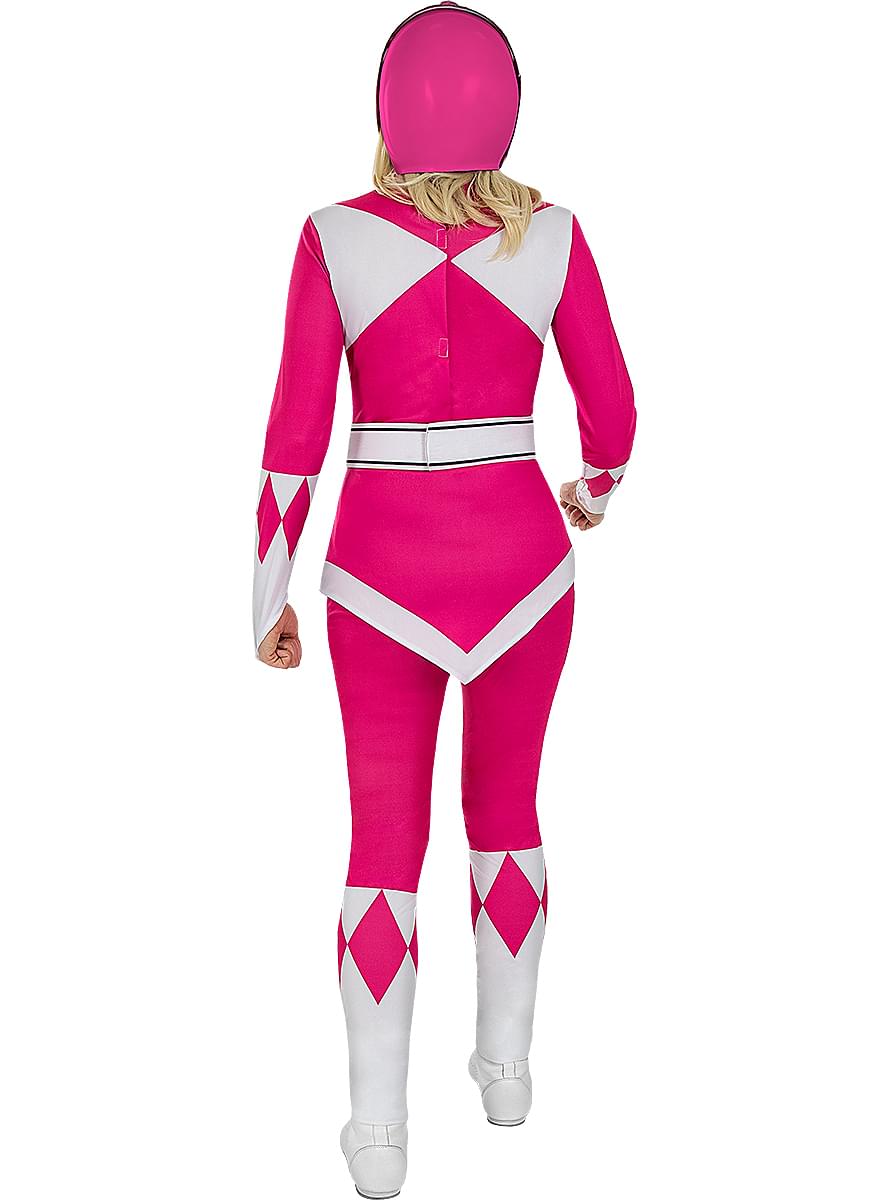 Capacete Power Ranger Cor De Rosa Para Adulto Entrega H Funidelia