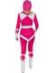 Rozā Power Ranger ķivere pieaugušajiem