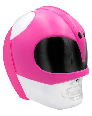 Pink Power Ranger hjelm til voksne