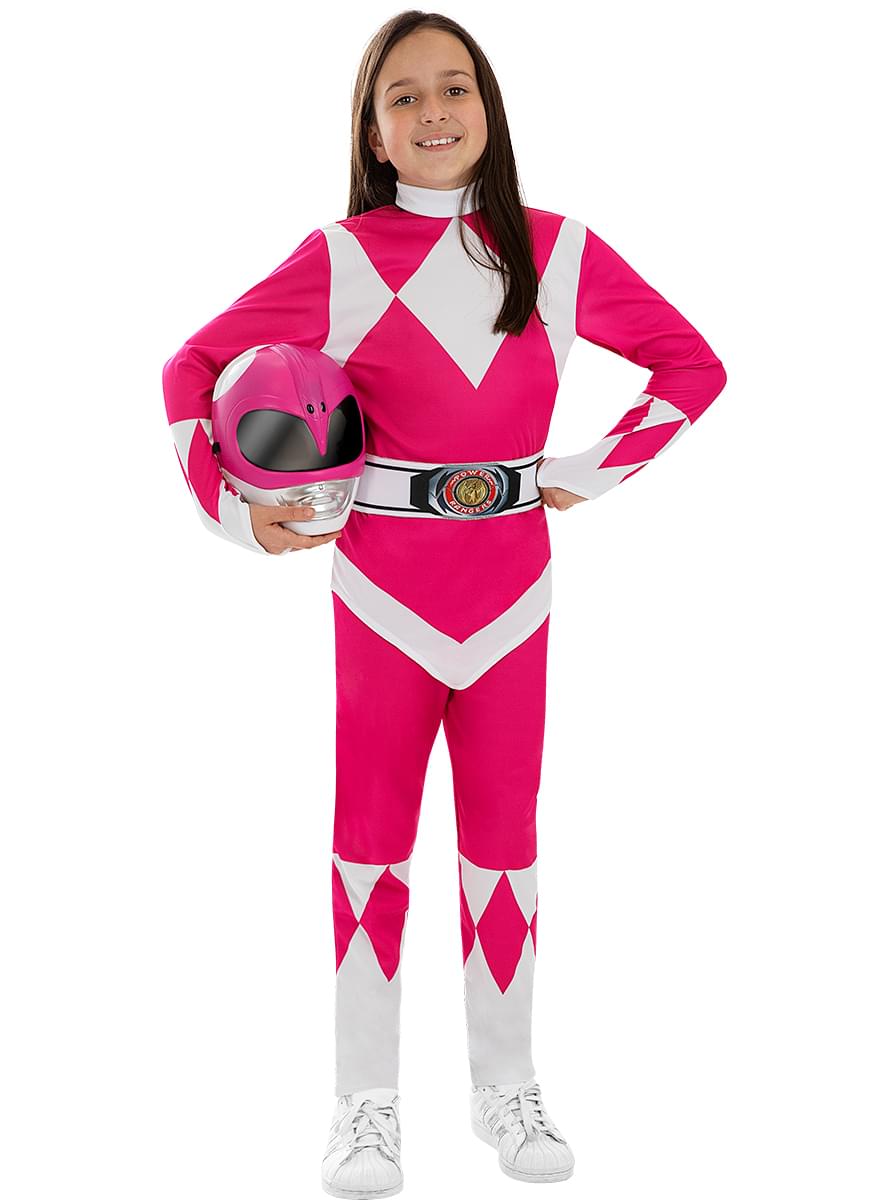 Pink Power Ranger -maski lapsille
