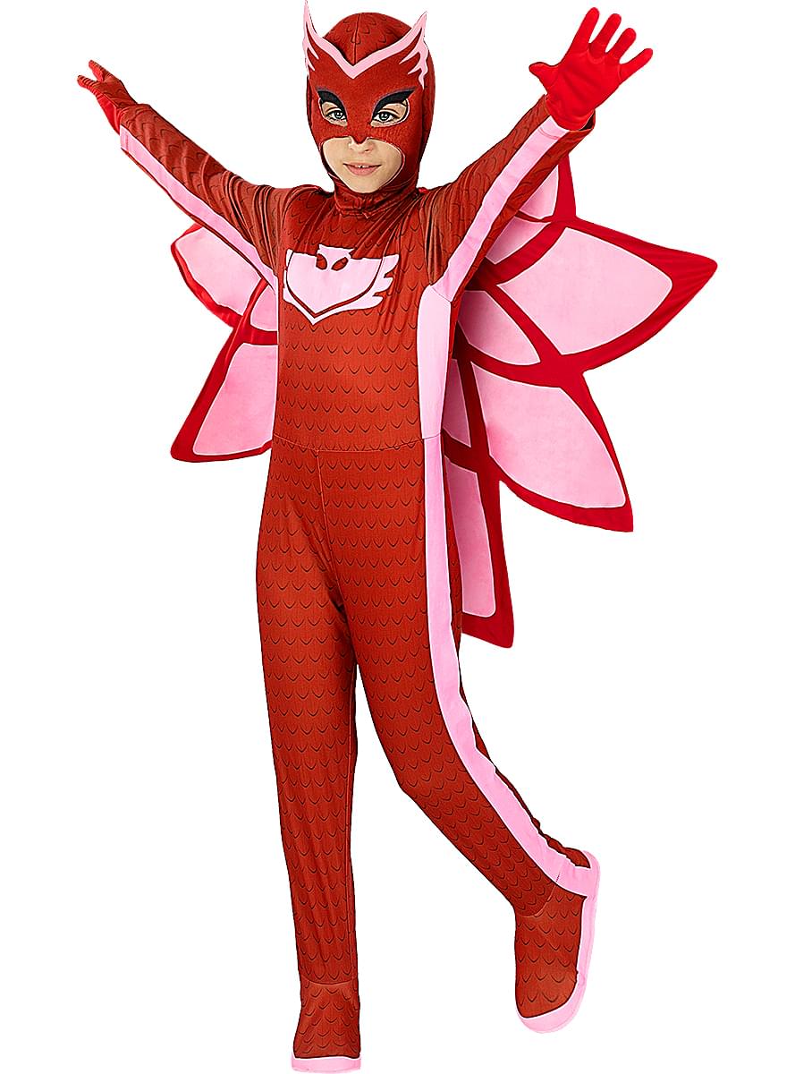 Costume di Gufetta PJ Masks deluxe per bambina
