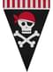 1 piratski baner/plakat - piratska zabava