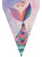 1 festone di bandierine con sirene - Beautiful mermaid