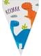 1 garland of dinosaur pennants - Dinosaurs party