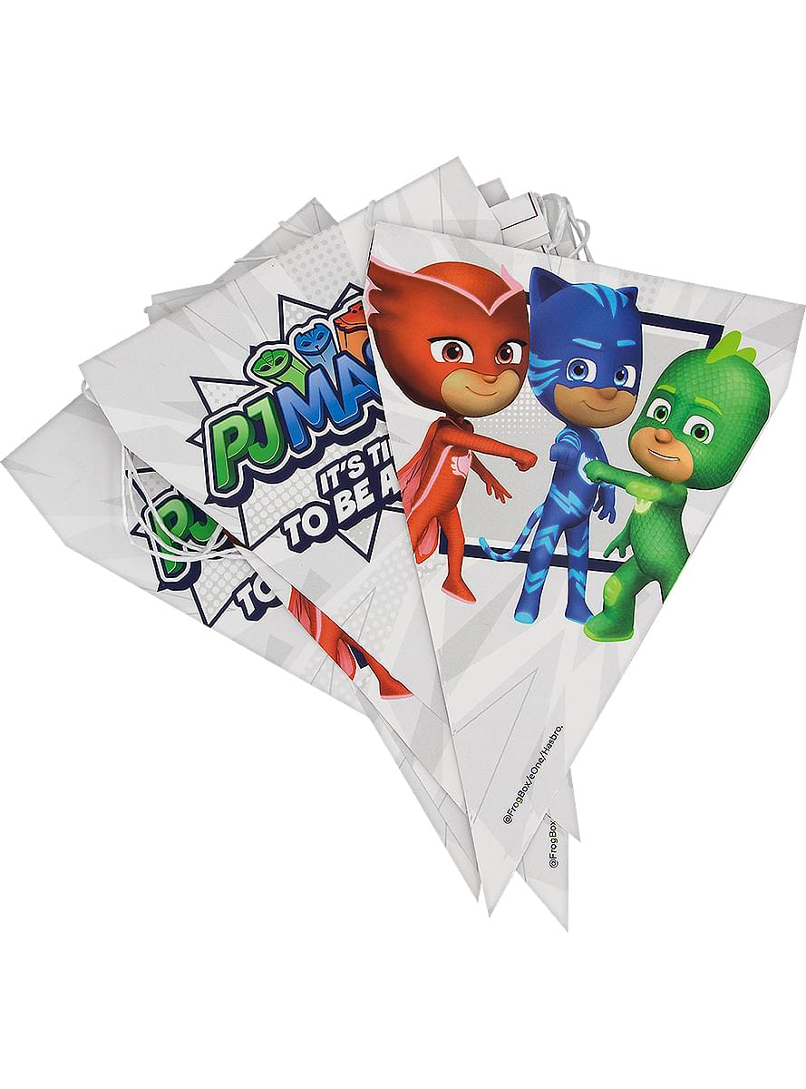 Festone con bandierine- Pj Masks