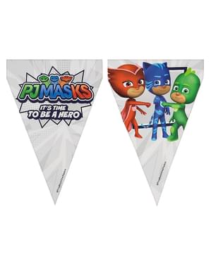 Гирлянда из флажков Pj Masks