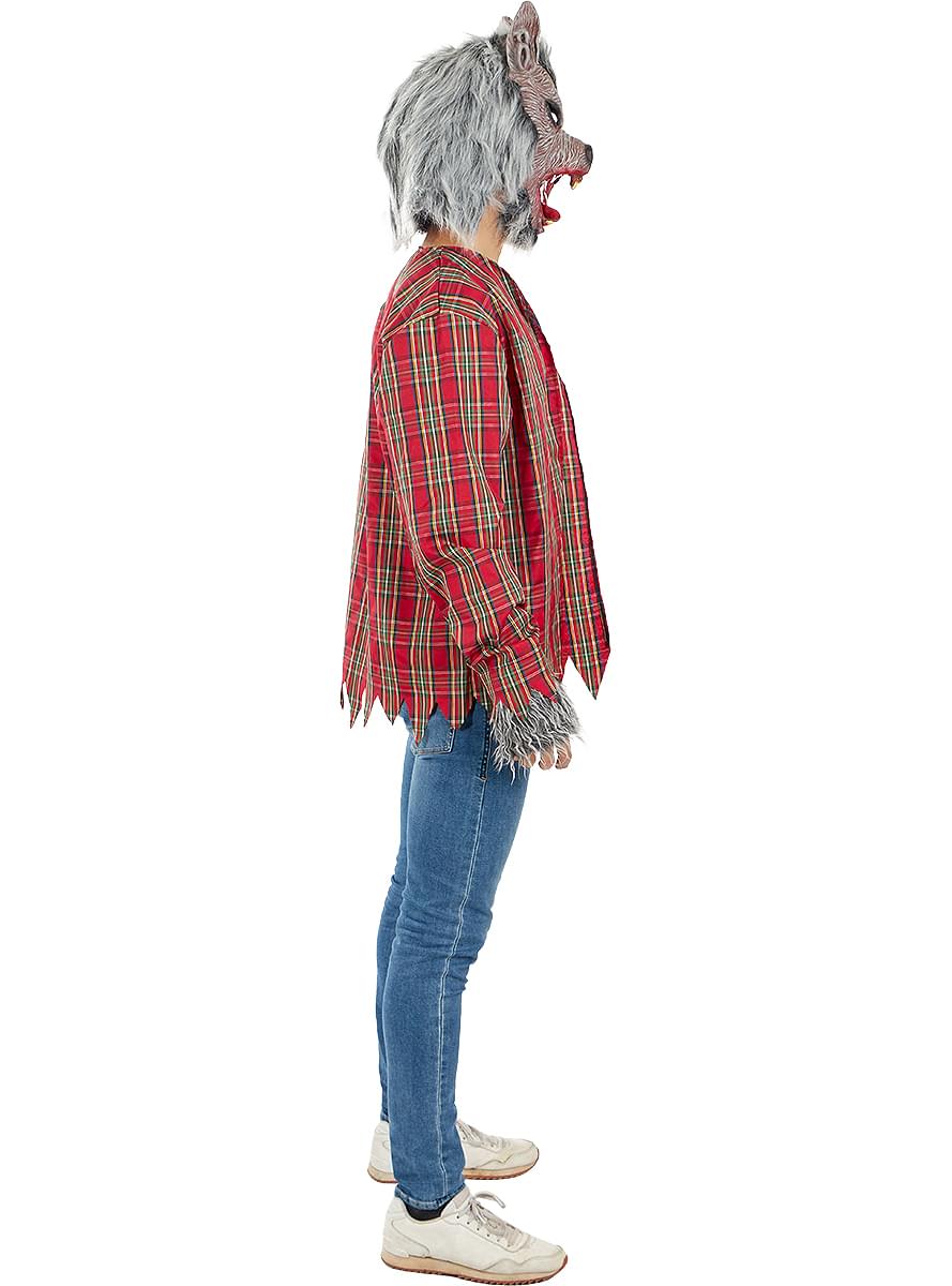 Костюм на върколак за мъже - голям размер