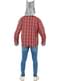 Disfraz de hombre lobo para hombre talla grande