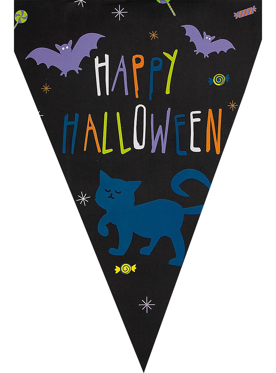 1 Halloween Pumpkin Banner - Happy Halloween
