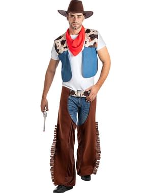 Cowboy kostume til mænd