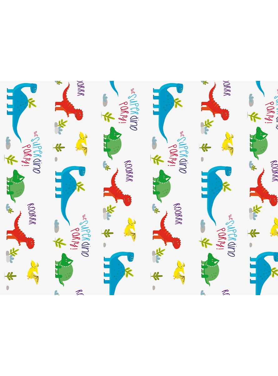 1 mantel de dinosaurios - Dinosaurs party