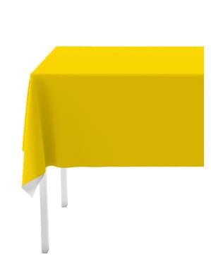 1 Yellow Table Cover - Plain Colours