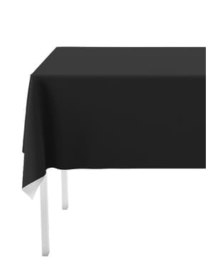 1 Tischdecke schwarz - Unifarben