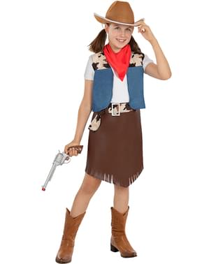 Cowgirl kostume til piger