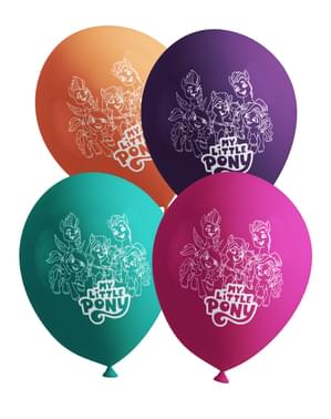 8 globos de My Little Pony