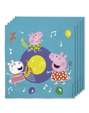 16 Peppa pig salvetes (33x33cm)