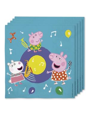 16 servilletas de Peppa pig (33x33cms)